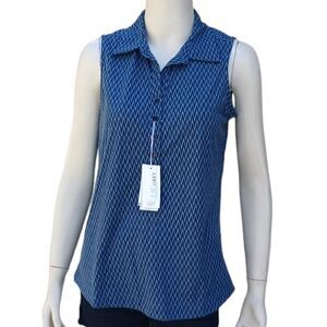 610733...Heather Grey Sleeveless Top Size Small